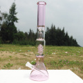 Tubo de agua de cristal nuevo del diseño de Autunm Pink para el fumar de la cachimba (ES-GB-250)